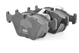 Комплект тормозных колодок, дисковый тормоз BSG купить